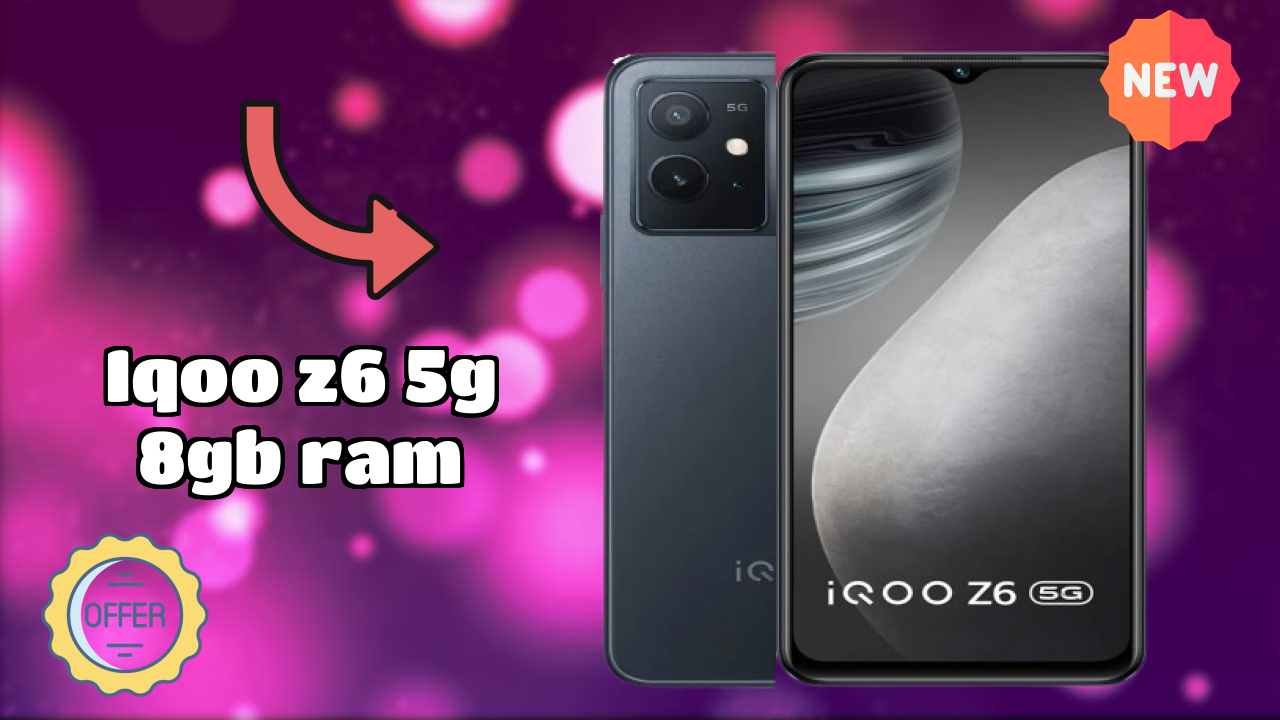 IQOO Z6 5G 8GB RAM Display Analysis: 6.58 Inches (16.71 Cm) Quality