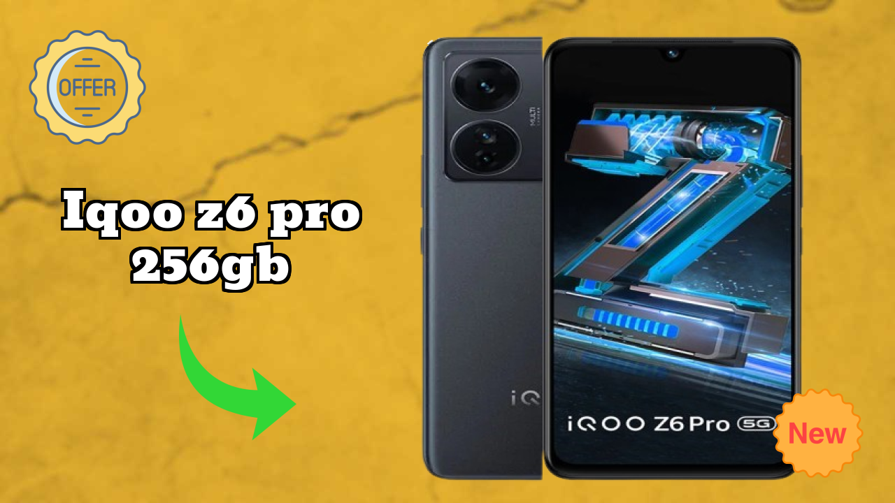 Get IQOO Z6 Pro 256GB at Just ₹19,990 - Limited Time Offer!