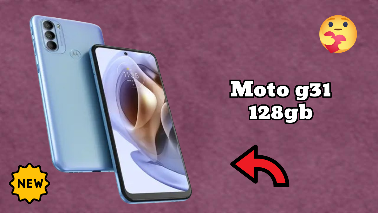 Moto G31 128GB Display Size: 6.4 Inches (16.26 Cm) Screen Quality