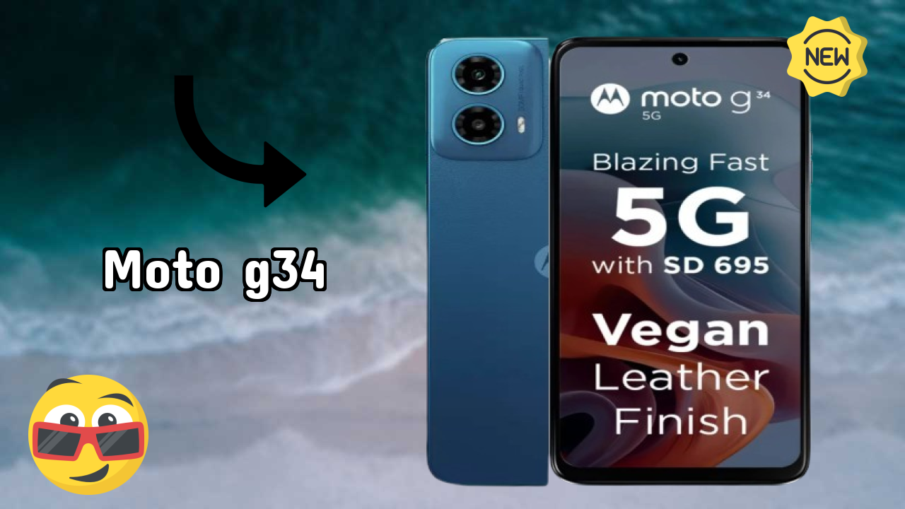 Motorola Fans Alert: Moto G34 Massive Price Drop to ₹10,999