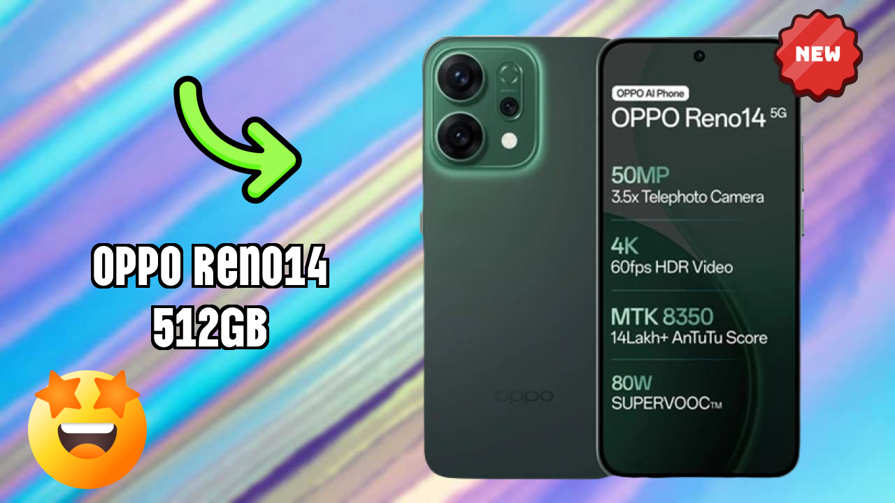 OPPO Reno14 512GB Camera Comparison: 50 MP + 8 MP + 50 MP Rear Camera vs Other