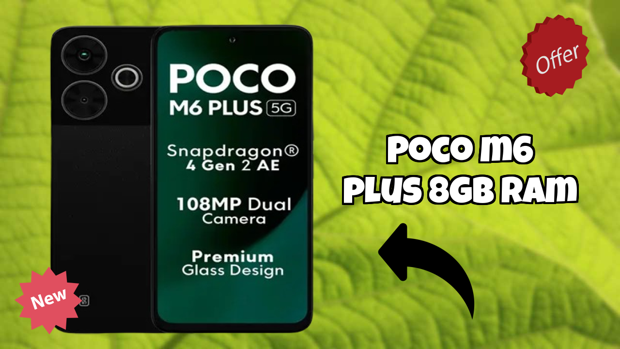 POCO M6 Plus 8GB RAM Camera Review: 108 MP + 2 MP Rear Camera Photo Quality