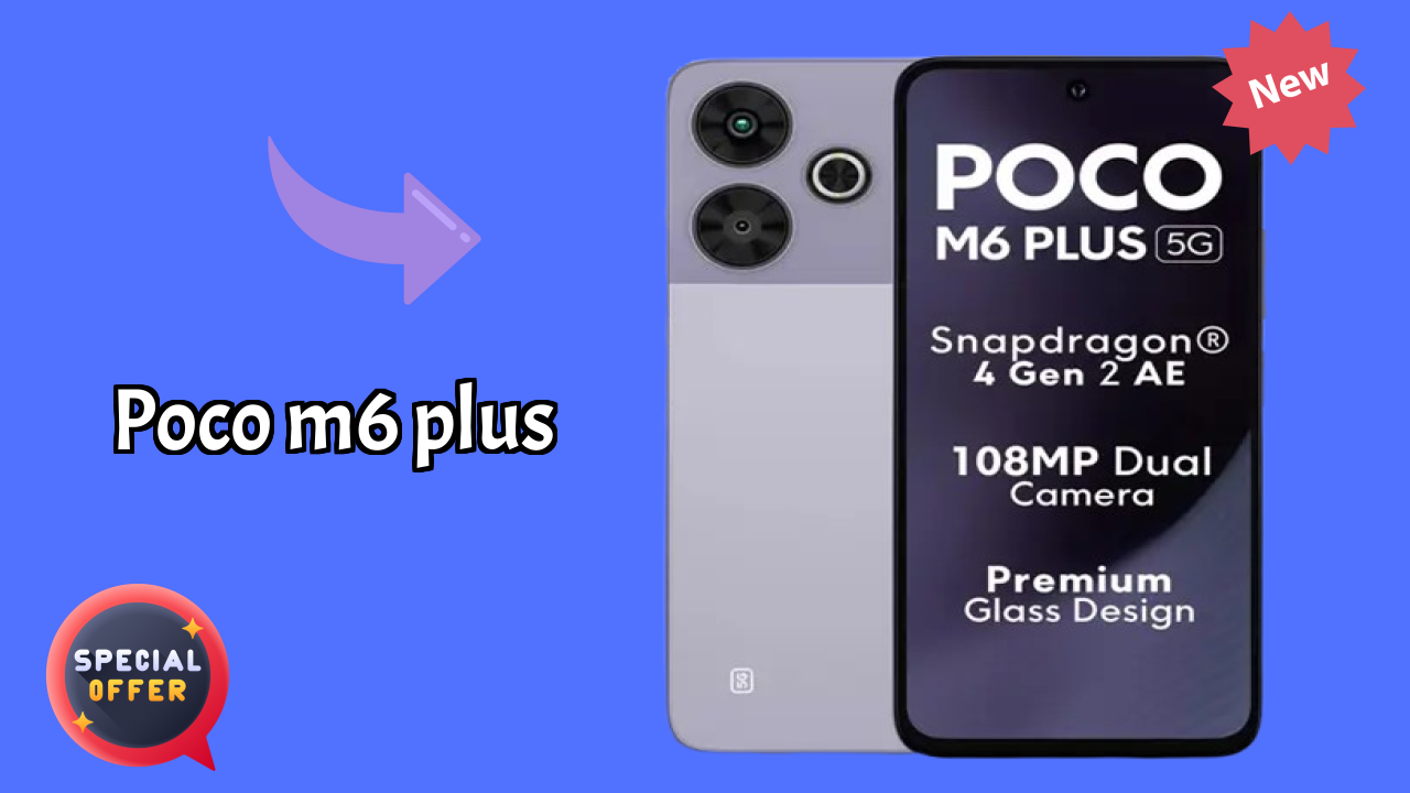 POCO M6 Plus Camera Review: 108 MP + 2 MP Rear Camera Low Light Test